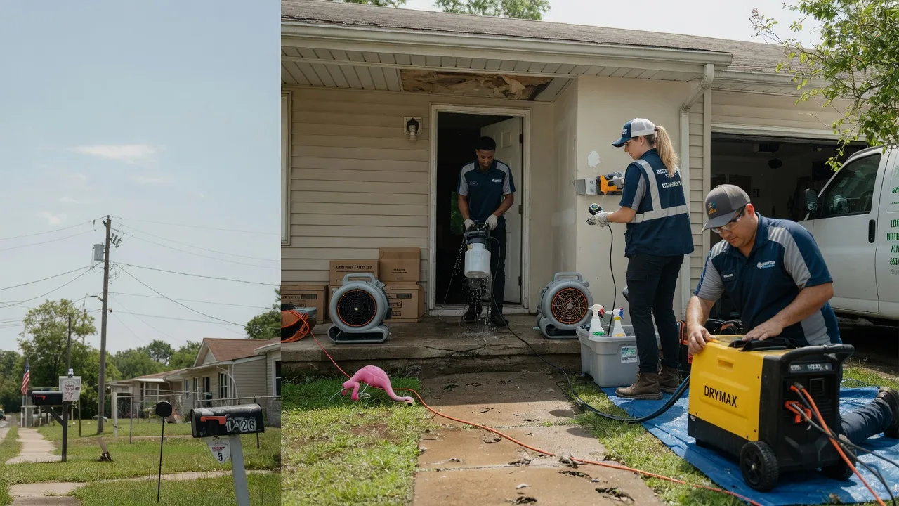 Storm Damage Water Removal in Meadow, TX near me